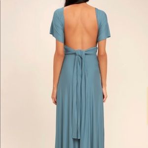 Lulu's Dresses - Blue maxi dress Lulu's Dresses - Blue maxi dress